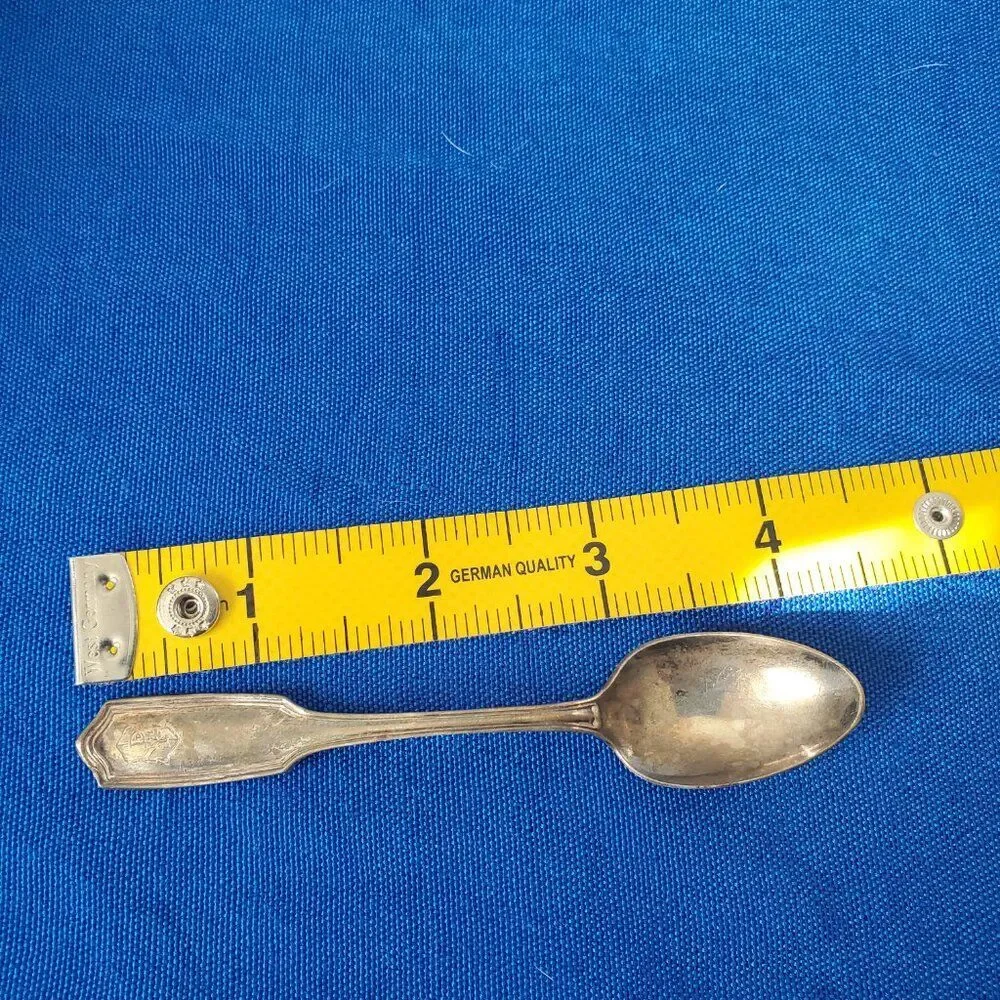Antique Palace Hotel Gorham Silver Plate Spoon Elegant Vintage Souvenir Flatware